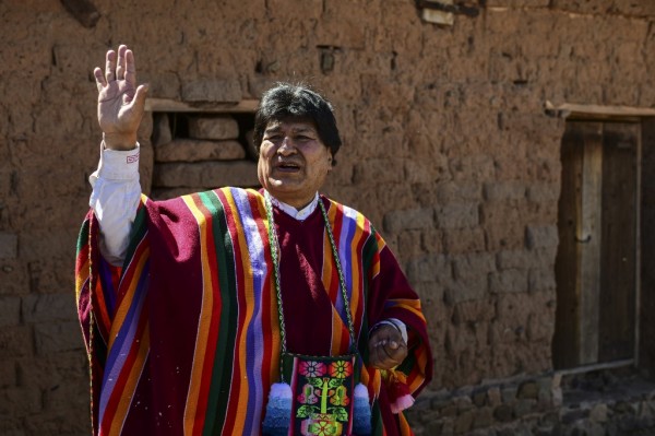 Evo Morales visitó su casa natal || Evo Morales visitó su casa natal (RONALDO SCHEMIDT / AFP)