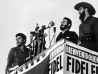 Con el Che Guevara y Camilo Cienfuegos || AFP