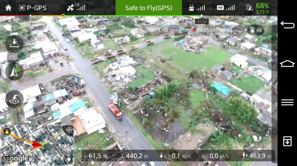 Dolores visto desde el cielo || Imágenes del drone del Ministerio del Interior