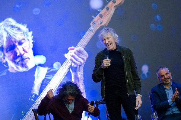 Roger Waters fue declarado Ciudadano Ilustre de la ciudad de Montevideo. || Pablo Vignali