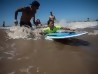 Tercer festival de surf inclusivo en la playa Malvin, en Montevideo. || Nicolás Celaya