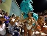 Yessy López durante la participacion de la comparsa Templando en Puerto Rico en el Desfile de Llamadas. || Nicolás Celaya