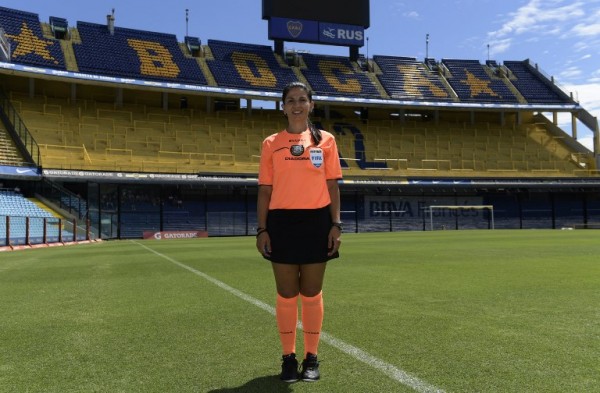ARGENTINA - Estela Álvarez, jueza de fútbol || AFP