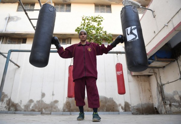PAKISTÁN - Razia Banu, boxeadora || AFP