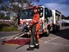 AUSTRALIA - Michelle Whye, voluntaria en servicios de emergencia || AFP
