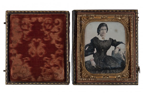“Señora de Ferreira”. Década de 1850. Daguerrotipo. Archivo: MHN/CI, nº 51.