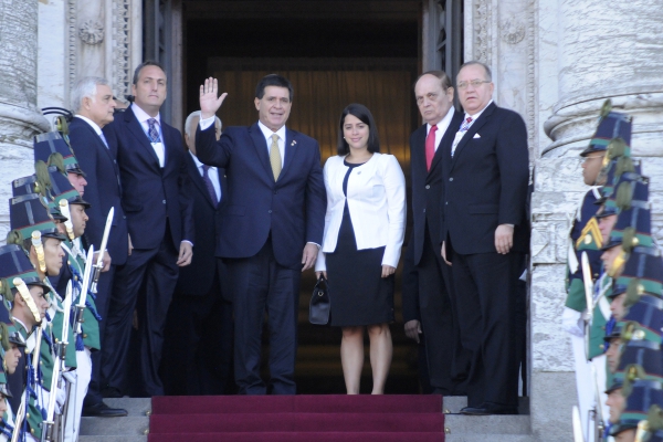 Horacio Cartes, presidente de Paraguay || adhoc ©Javier Calvelo
