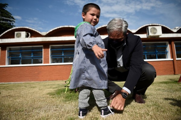 Vuelta a clases en la escuela rural Nro. 58 de Aguas Blancas en Lavalleja (Daniel Rodriguez /adhocFOTOS)