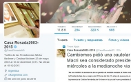 Portal 180 - El kirchnerismo se quedó con el Twitter de la Casa Rosada