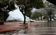 Portal 180 - Turbonada causa daños en Piriápolis