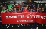 Portal 180 - Manchester City y United donan un 1.3 millones de dólares a víctimas de atentado