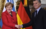 Portal 180 - El chiste futbolero de Macri a Merkel