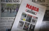 Portal 180 - Prensa deportiva de España no habla de deporte tras atentados de Barcelona