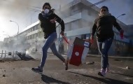 Portal 180 - Las imágenes del fin de semana de protestas en Chile