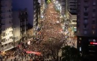 Portal 180 - Una multitud marchó en contra de la reforma Vivir sin miedo