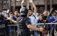 Portal 180 - Incidentes alrededor de sede de Gobierno argentino en despedida a Maradona