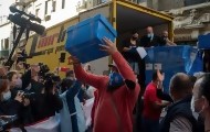 Portal 180 - Las imágenes de la entrega de las firmas contra la LUC