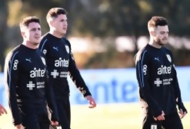 Portal 180 - Las imágenes del primer entrenamiento de Uruguay