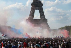 Portal 180 - Multitudinarios festejos en toda Francia