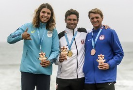 Portal 180 - Julián Schweizer ganó la medalla de plata en el surf de los Panamericanos