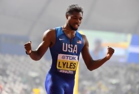 Portal 180 - Lyles, tras ganar su primer título mundial en 200 metros: “No soy el nuevo Bolt”