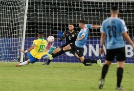 Portal 180 - Uruguay cayó 3-1 ante Brasil