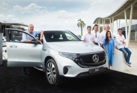 Portal 180 - Mercedes-Benz presentó su primer SUV 100% eléctrico en el America Business Forum