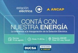 Portal 180 - DUCSA inaugura su primera Estación Eléctrica en ANCAP Aeropuerto