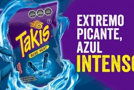 Portal 180 - Takis Blue Heat revoluciona el mundo de los snacks combinando el picante con el color azul