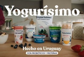 Portal 180 - Yogurísimo celebra el orgullo de ser un producto formulado, desarrollado y producido en Uruguay