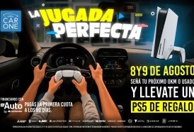 Portal 180 - Car One celebra el Día del Niño regalando una PlayStation 5 Digital con la seña de un 0 km o usado