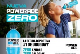 Portal 180 - Coca-Cola Uruguay lanzó Powerade Mountain Blast Zero, el primer isotónico sin azúcar del país
