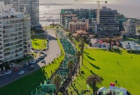 Portal 180 - Reciclatón Salus 5K: deporte y educación ambiental volvieron a fusionarse en la Rambla en un encuentro único 