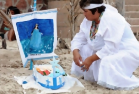 Portal 180 - Afroumbandistas y defensores de animales enfrentados en Iemanjá