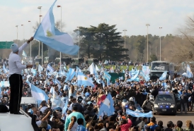 Portal 180 - Cristina recibió a "los leones"