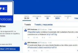 Portal 180 - Agencia EFE twitteó "#RajoyMariquita" por error