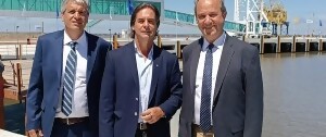 Portal 180 - Stiler inauguró junto a la Administración Nacional de Puertos la ampliación de la Terminal de Pasajeros de Colonia