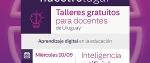 Portal 180 - PERSONAL FLOW PRESENTA:  Talleres gratuitos para docentes de Uruguay acompañando los festejos del Día del Maestro