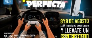 Portal 180 - Car One celebra el Día del Niño regalando una PlayStation 5 Digital con la seña de un 0 km o usado