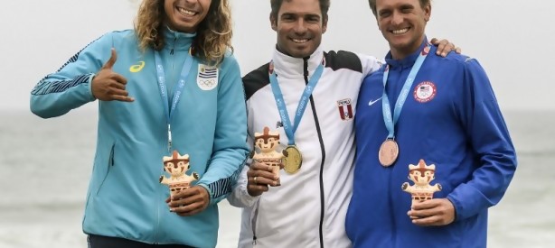 Portal 180 - Julián Schweizer ganó la medalla de plata en el surf de los Panamericanos