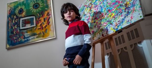 Portal 180 - El “mini Picasso” alemán agita el mundo del arte con sólo 7 años