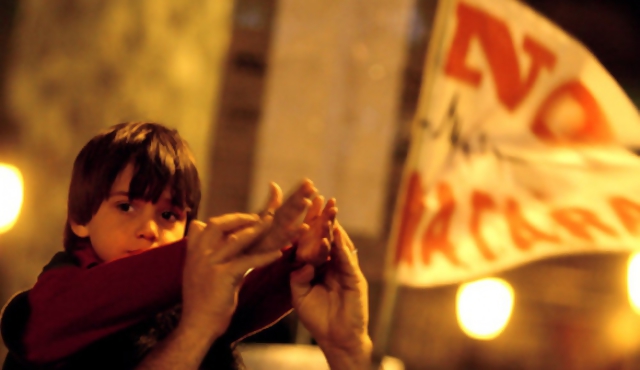 Actos pro y contra la despenalización del aborto