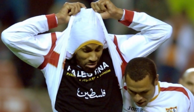 Un grito a favor de Palestina 