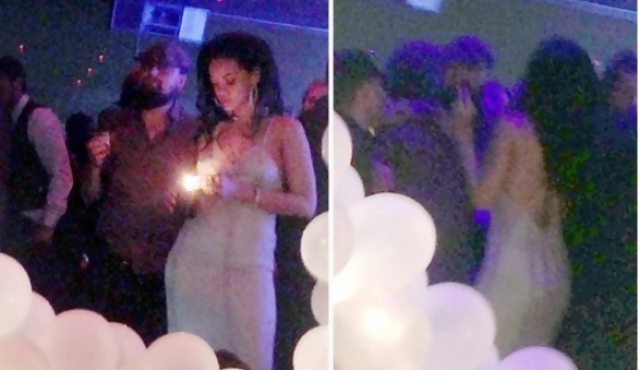 Rihanna y Di Caprio, juntos