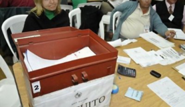 Montevideo: casi 14% de voto en blanco 