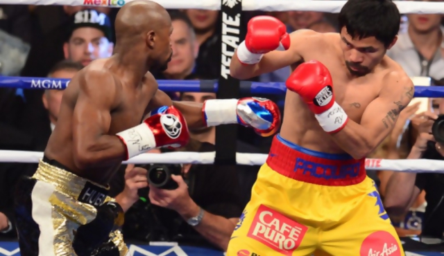 Mayweather contento por “gran pelea”, Pacquiao “sorprendido”