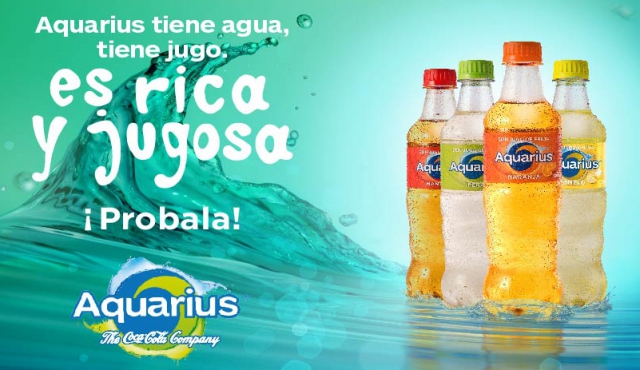 Aquarius lanza campaña para promover su “Agua Jugosa”