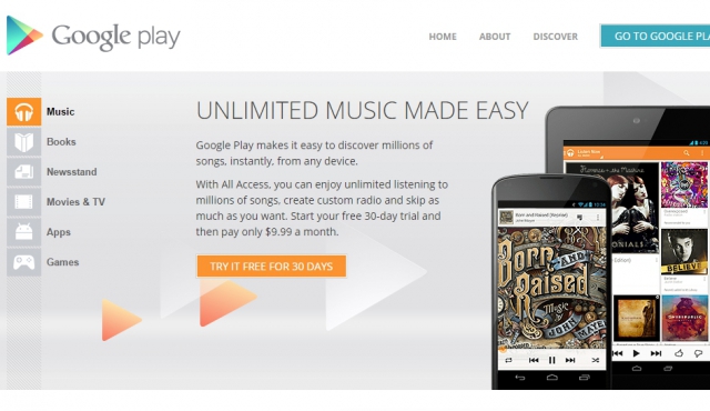 Google Play entra al mundo del streaming gratuito con una radio
