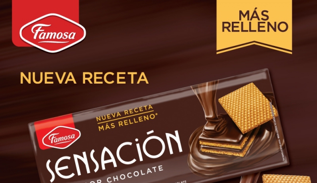 Las galletitas Sensación se renuevan con más relleno de chocolate