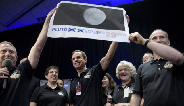 NASA celebra el éxito de la misión de New Horizons sobre Plutón